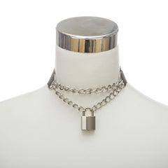 Gothic Punk Schloss Kettenhalsband