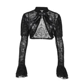 Gothic Retro Lace Bolero Jacket