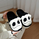 Gothic Skeleton Slippers