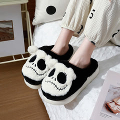 Zapatillas de esqueleto góticas