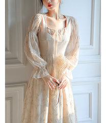 Vestido estilo vintage de Sorrelle Light Academia