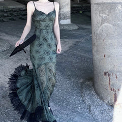 Vestido de hada del bosque Whimsigoth de Windy Dance