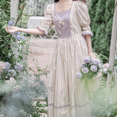 Vestido de princesa vintage de la Academia Royalcore romántico de Sacred Fleur