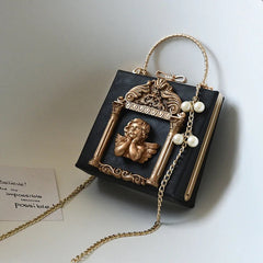 Bolso de ángel barroco