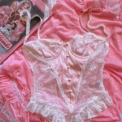 Bodysuit Dolly aus koketter Spitze