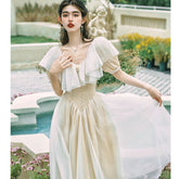 Vestido ligero estilo victoriano romántico Primrose