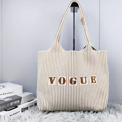 Single-Shoulder Woven Bag