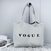 Single-Shoulder Woven Bag