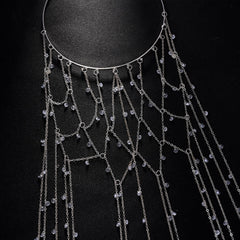 Mesh Rhinestone Headband