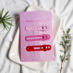 Pink Cute Sweet Hairpin