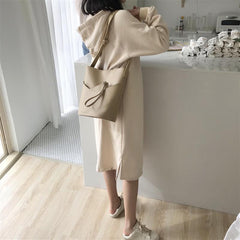 Bolso bandolera básico de piel sintética beige, rojo y negro con monedero.