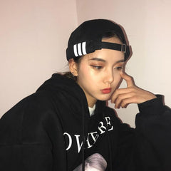 Black 90S Melon Cap Landlord Hat