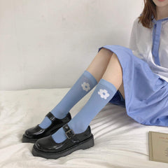 Schwarze ästhetische Vintage-Plateau-Sandalen mit glänzender Sohle