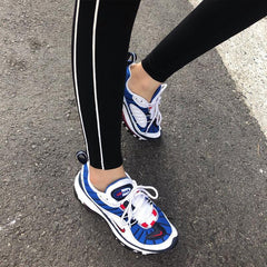 Leggings deportivos ajustados elásticos básicos negros