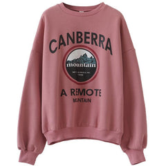 Sudadera extragrande de montaña de Canberra