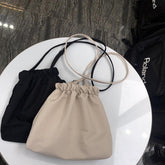 Bolso de lona con cordón de estilo coreano