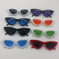 Colorful Cateye Sharp Corner Retro Sexy Sunglasses