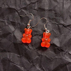 Colorful Jelly Bears Earrings
