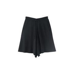 Pantalones cortos holgados con cintura elástica y estética pastel