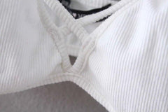 Bequemer Riemchen-BH aus Baumwolle