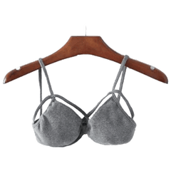 Bequemer Riemchen-BH aus Baumwolle