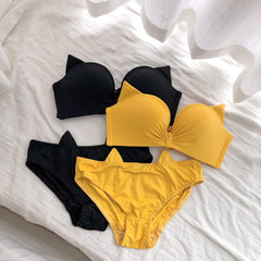 Süßes Push-Up-Set mit Katzenohren