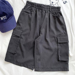 Conjunto de 2 piezas de camiseta y pantalones cortos básicos con cintura elástica de oso koala