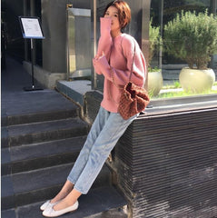 Vaqueros de invierno cálidos con interior de terciopelo vaquero