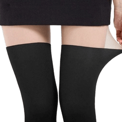 Half Black Women Tights