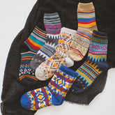 Indie Boho Hipster Geometric Patterns Ankle Socks