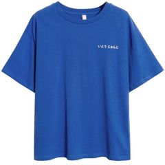 Übergroßes T-Shirt mit japanischem Anime-Comic-Buchstabenaufdruck