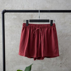 Pantalones cortos de verano con cintura elástica ligera