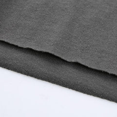 Top corto holgado con estampado de letras Mentally Gone