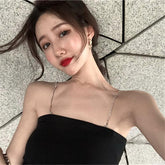 Metal Chain Straps Top