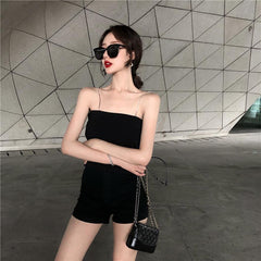 Correas de cadena de metal en la parte superior