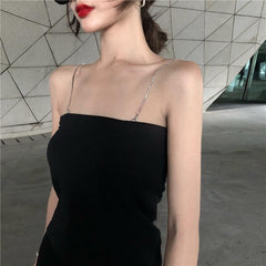 Correas de cadena de metal en la parte superior