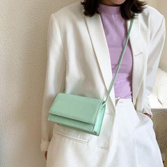 Minimalistic Simple Colour Small Square Bag