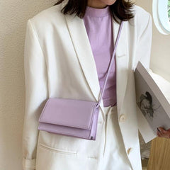 Minimalistic Simple Colour Small Square Bag