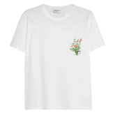 Plant Flowers Embroidery Patch Tshirt