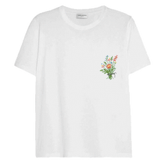 Plant Flowers Embroidery Patch Tshirt