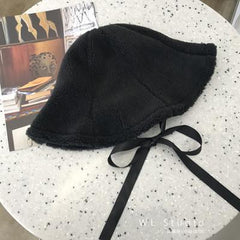 Gorro de peluche cálido para invierno