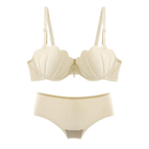 Push Up Mermaid Shells Bra Set