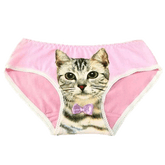 Pussy Cat Print Panties