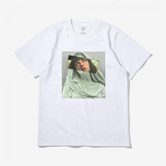 Sale Boring Mia Aesthetic Loose White T-Shirt