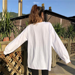 Sale Chmps Logo Loose Long Sleeve Shirt