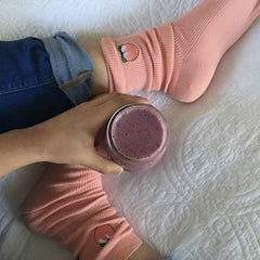 Sale Fruit Embroideries Cotton Socks