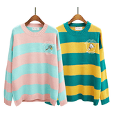 Shuttlecock Sport Club Striped Longsleeve Sweater