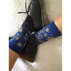 Starry Night Van Gogh Socks
