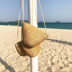 Straw Wicker Bohemia Summer Bag