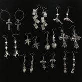 Street Fashion Cute Metallic Earrings